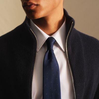 【美品・箱付き】HERMES ネクタイ オレンジ系 シルク 高級感◎ 742 エルメス ネクタイ ラッピング HERMES ギフトボックス